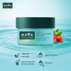 MAYA Rosehip Oil & Acne Control Gel Cream