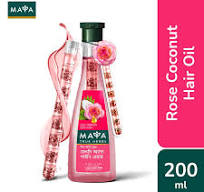 MAYA Rose Coconut Hair Oil
